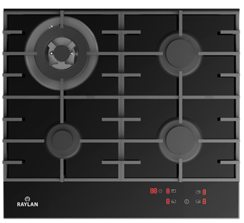 TABLE DE CUISSSON TACTILE 60CM GAZ 4 FEUX